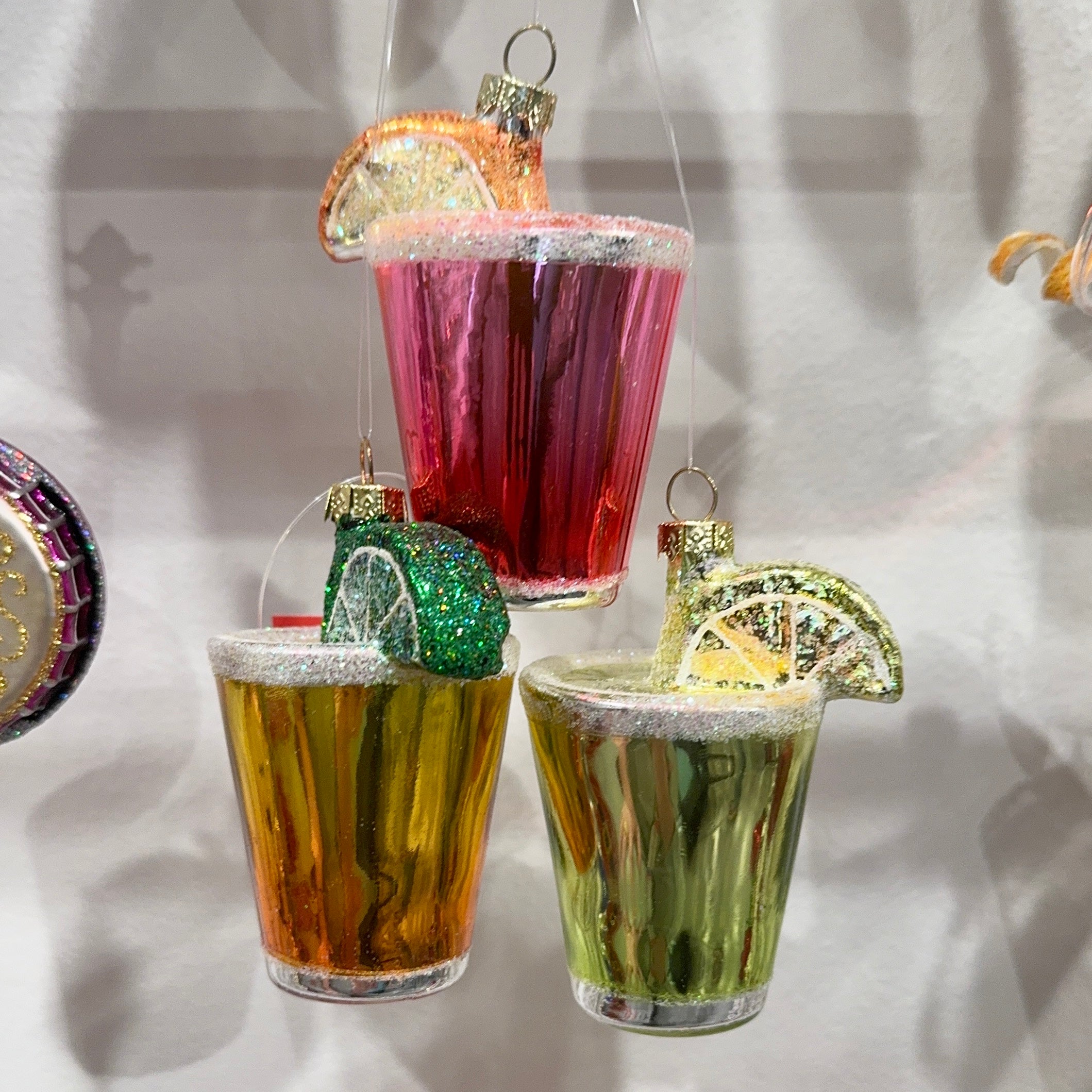 Fruit Juice Cocktail Ornament 3.5"