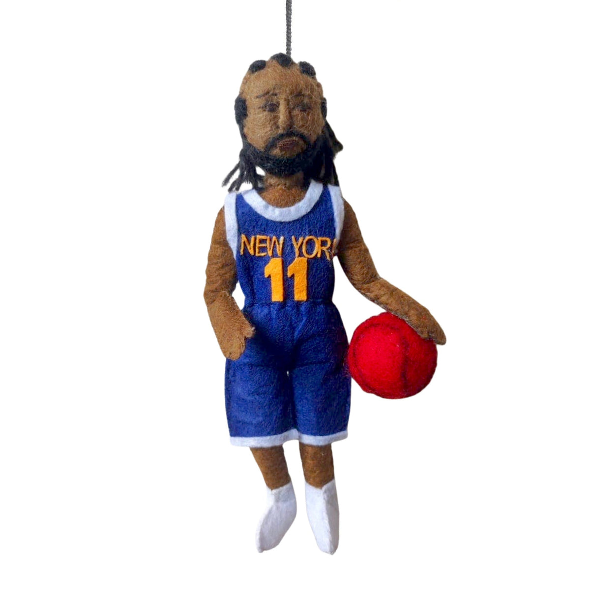 "New York Knicks" Jalen Brunson Felt Ornament - bubblegum market