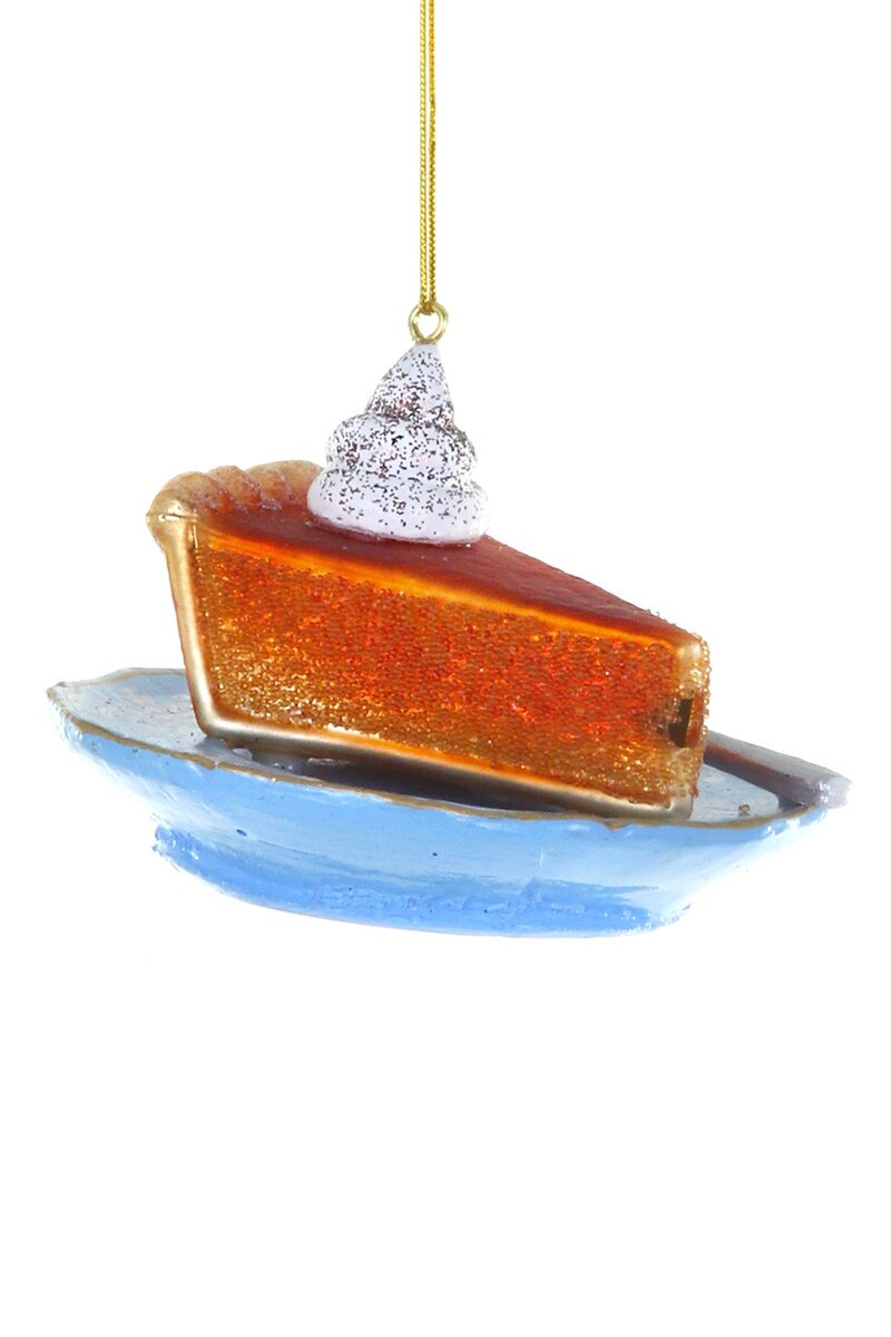 Pumpkin Pie Ornament 3.5"