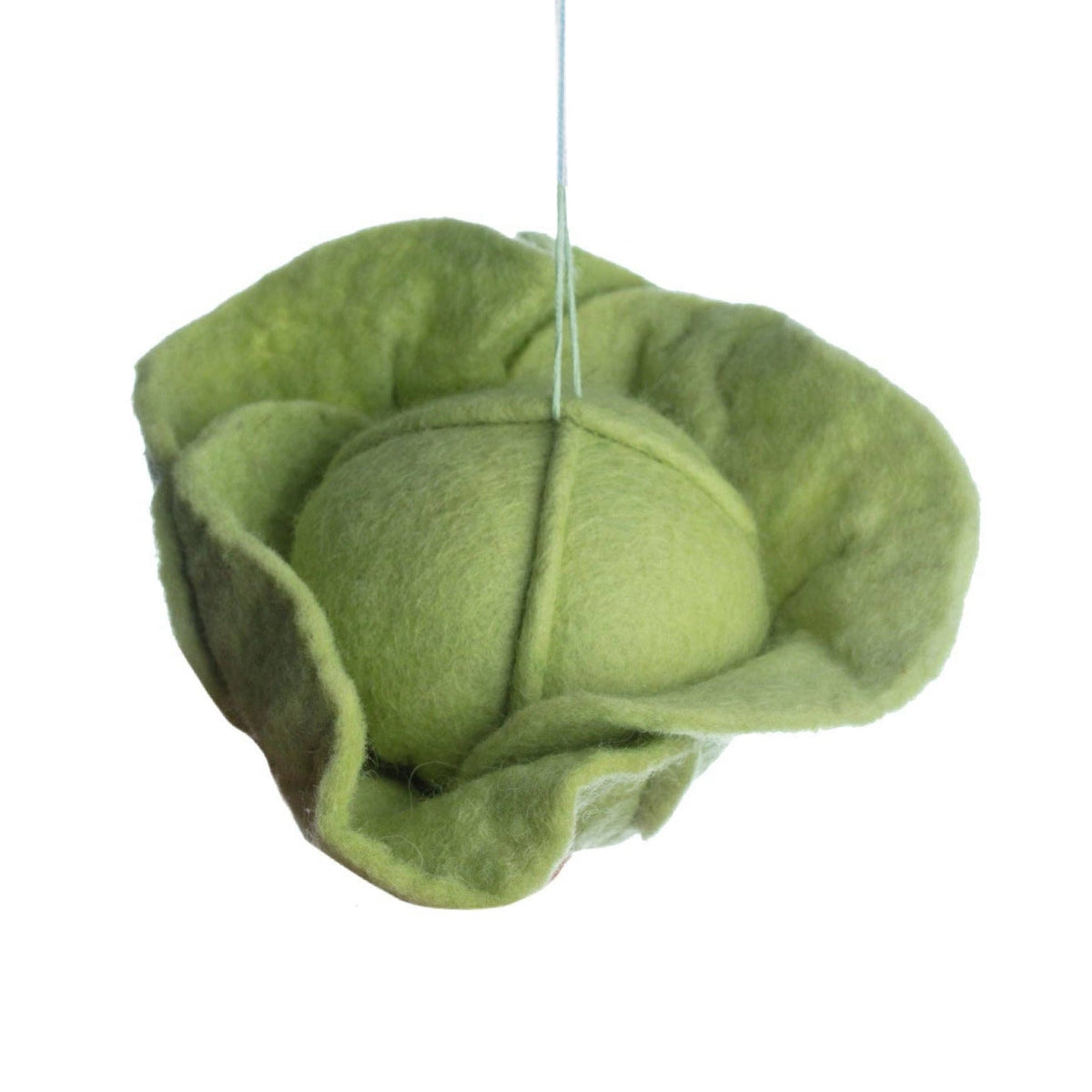 Lettuce Felt Ornament