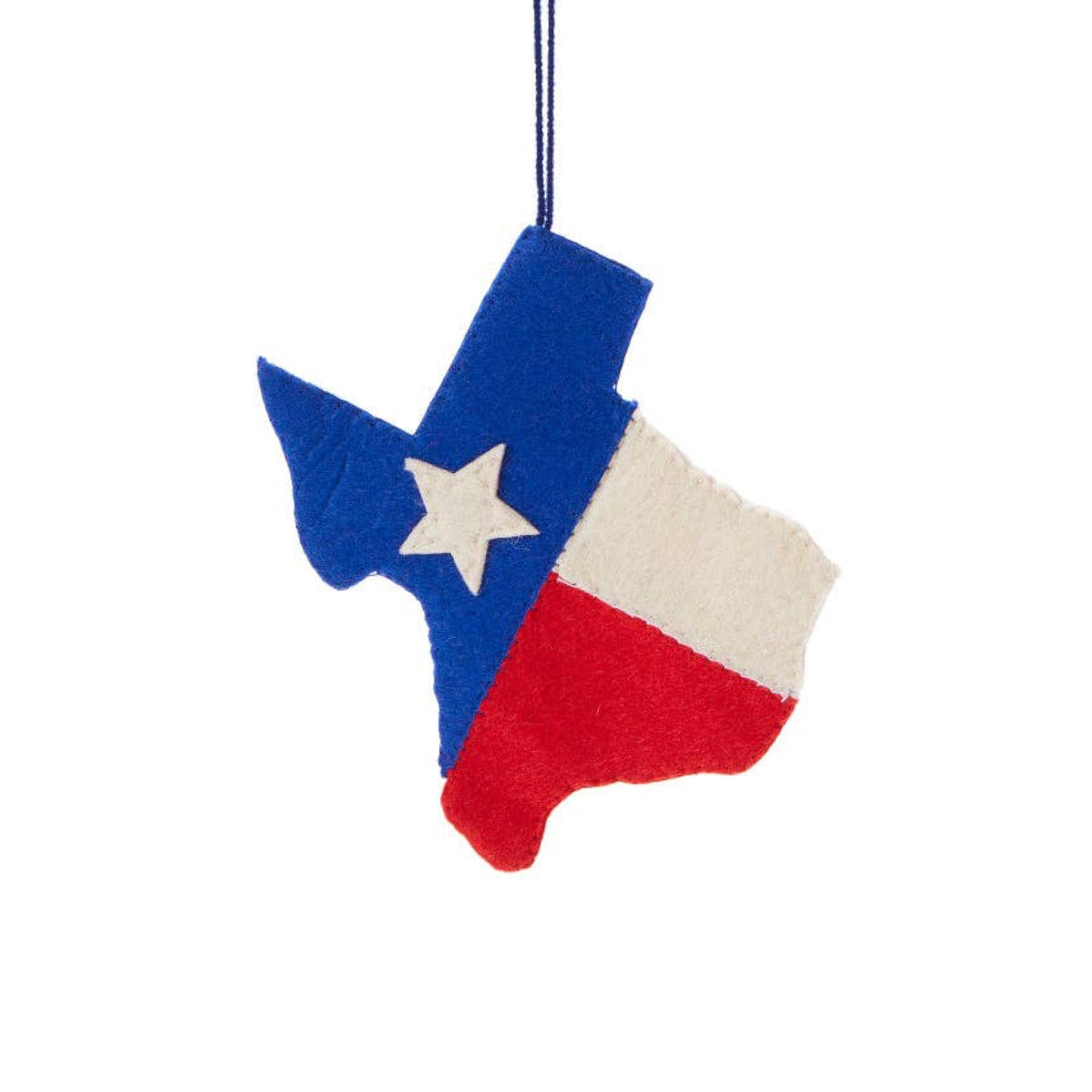 Texas Felt Ornament