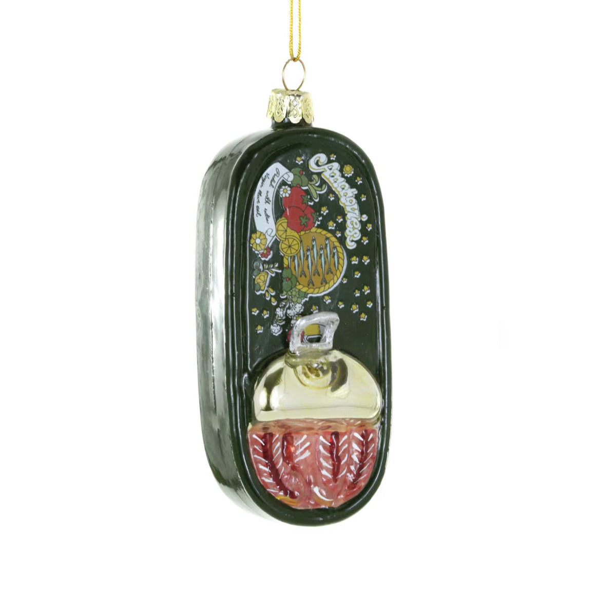 Tinned Anchovies Ornament 4"