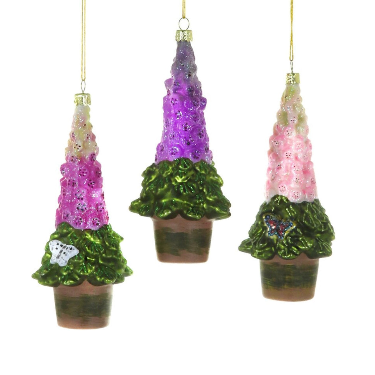 Cottage Foxglove Ornament 5.5"