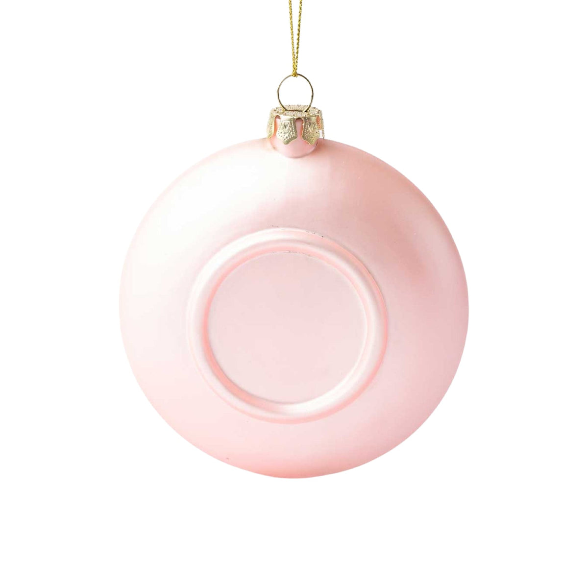 Oyster Boxed Glass Ornament 3.5"