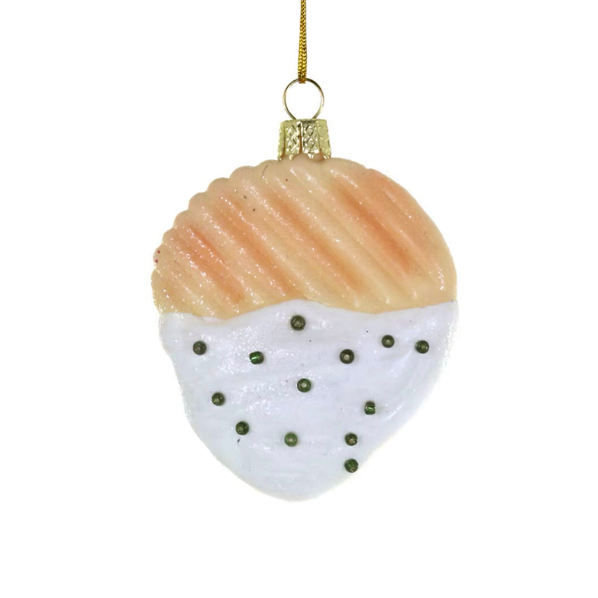 Chip with Dip Ornament 2.5"
