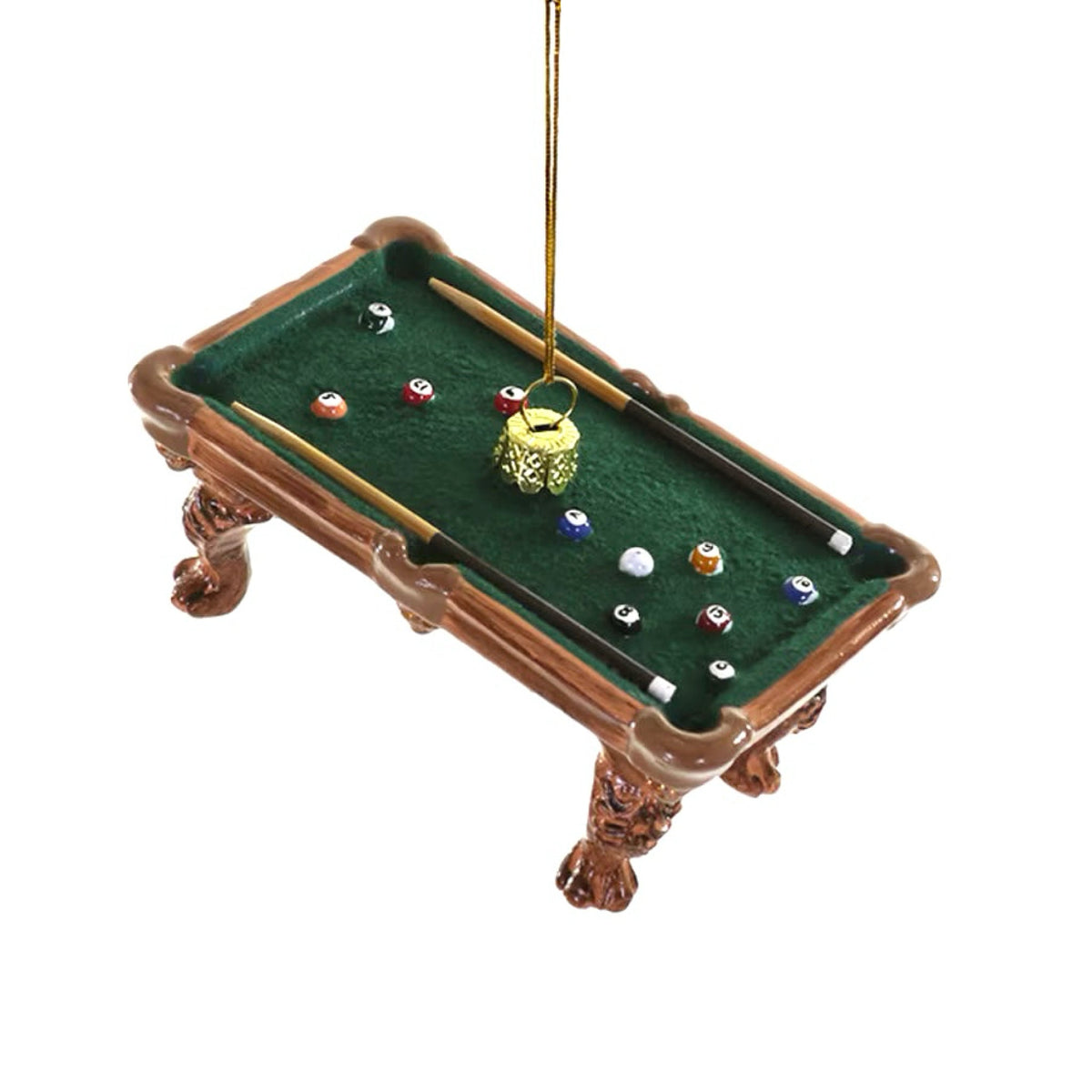 Pool Table Ornament 4"