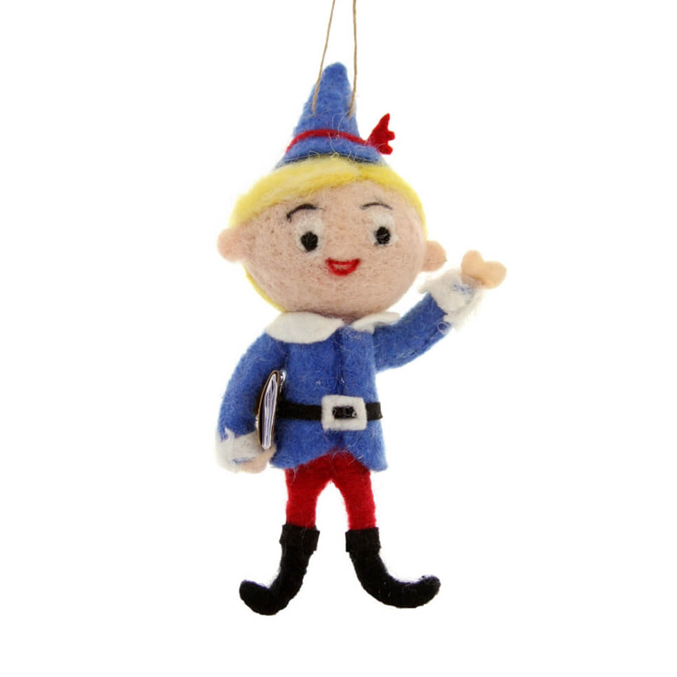 Hermey Felt Ornament 6.5" - bubblegum market