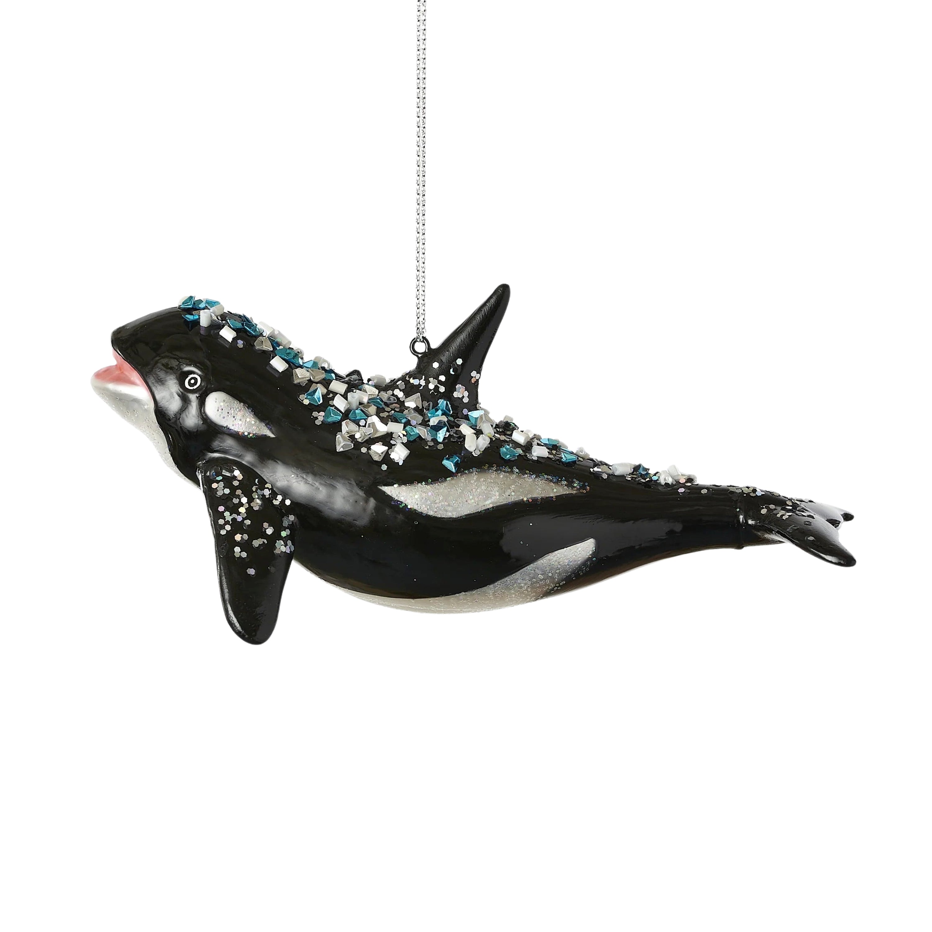 Orca Ornament 5.75"