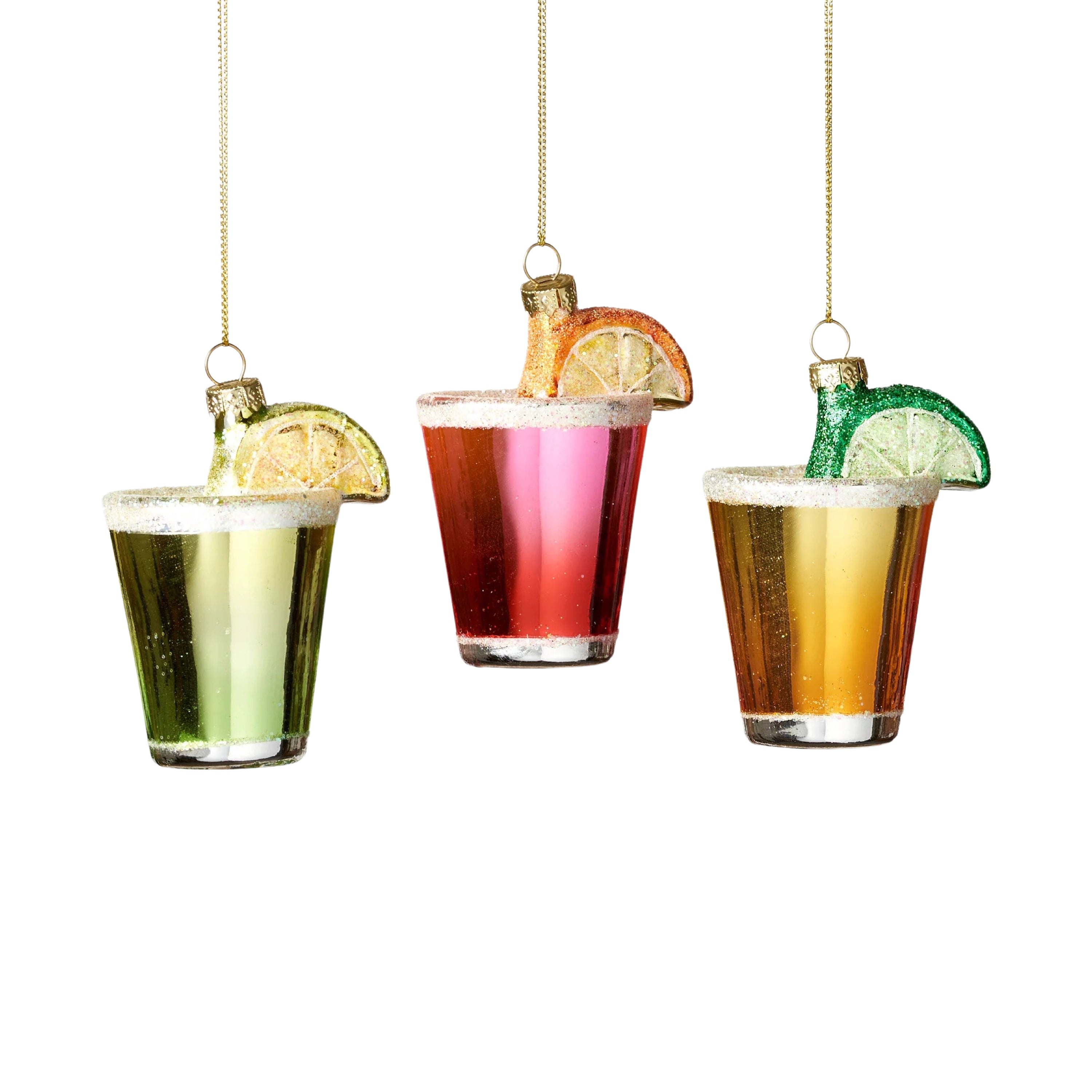 Fruit Juice Cocktail Ornament 3.5"