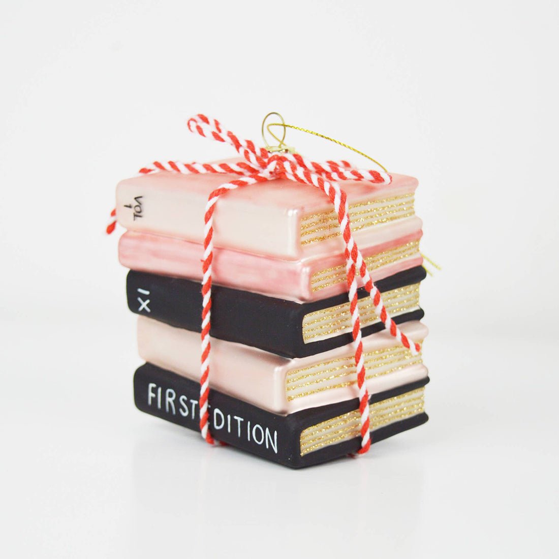 Book Club Ornament 3.25" - bubblegum market