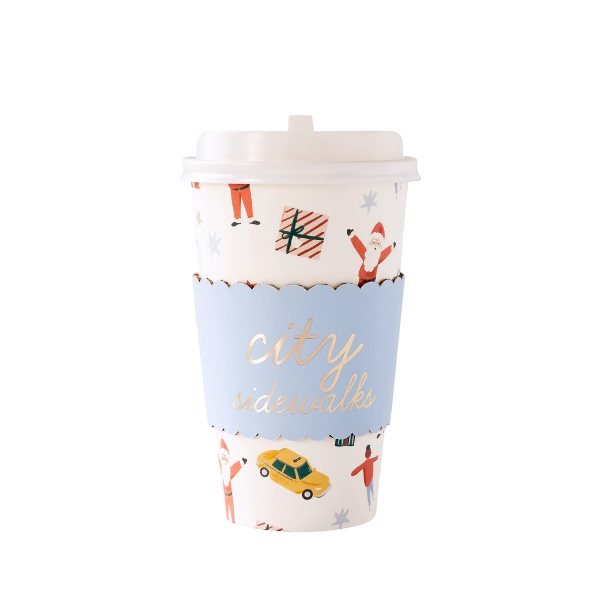 City Sidewalks Holiday To - Go Cups - bubblegum market