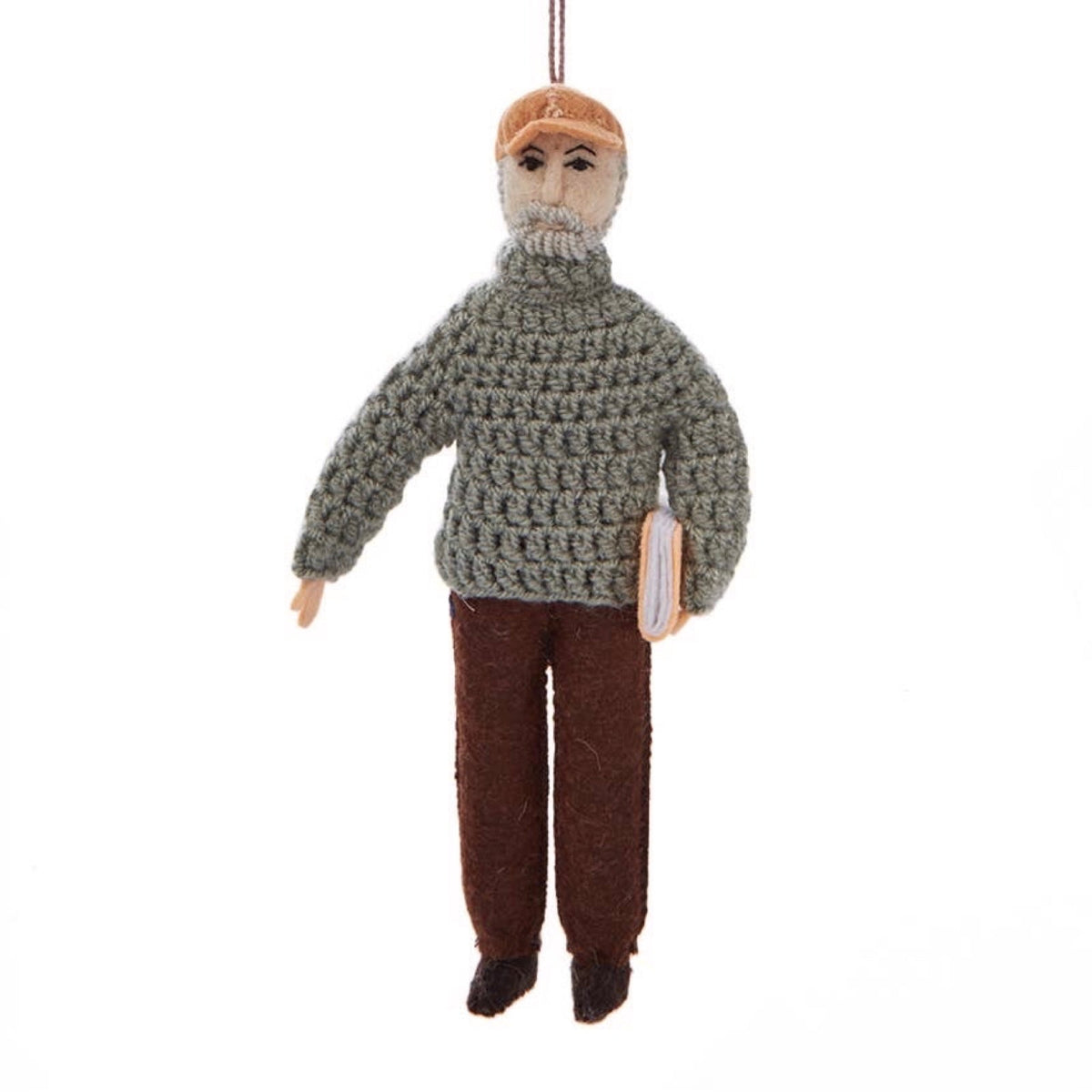 Ernest Hemingway Ornament - bubblegum market
