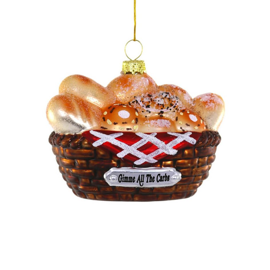 Gimme All The Carbs Ornament 4" - bubblegum market