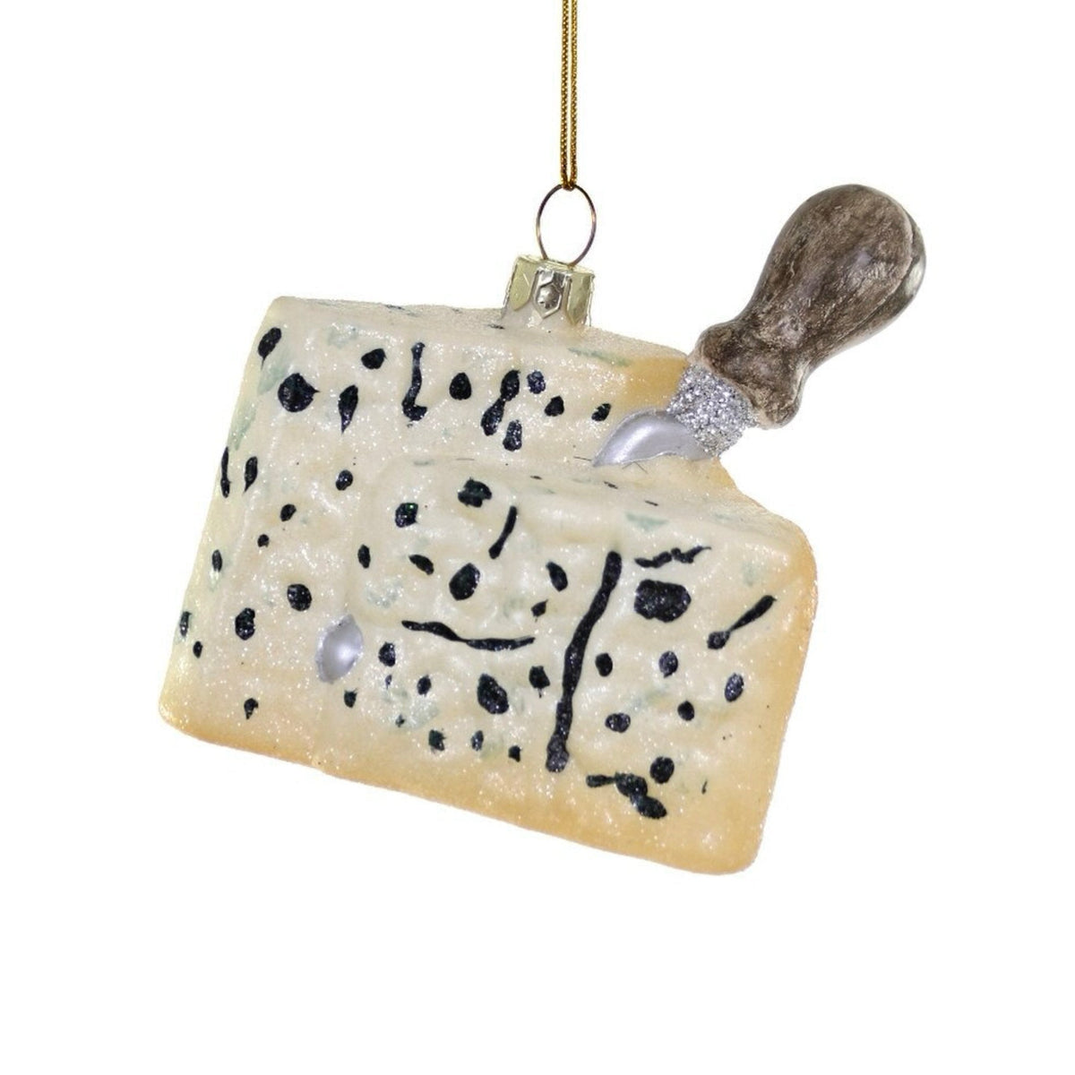Gorgonzola Cheese Ornament 3.75" - bubblegum market