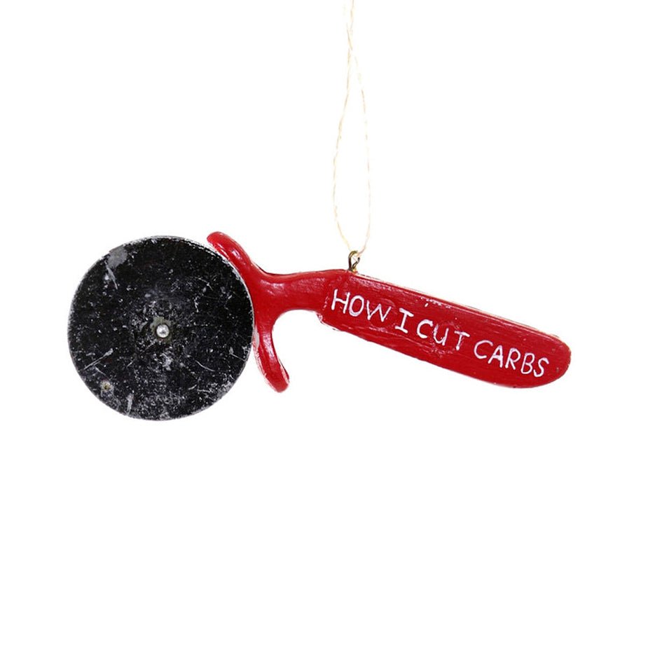 How I Cut Carbs Ornament 4" - bubblegum market