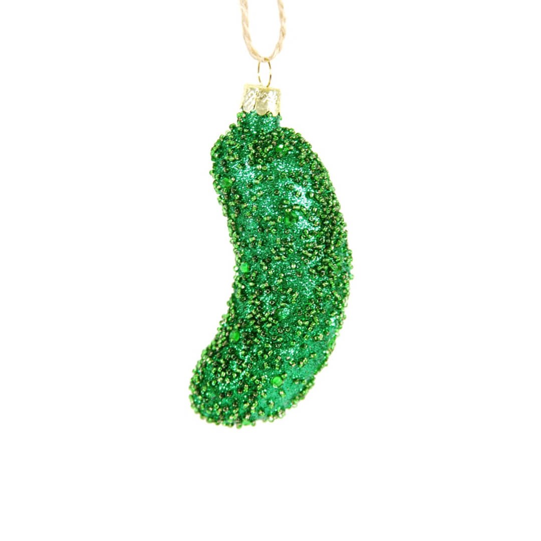 Jeweled Pickle Ornament 3.75" - bubblegum market