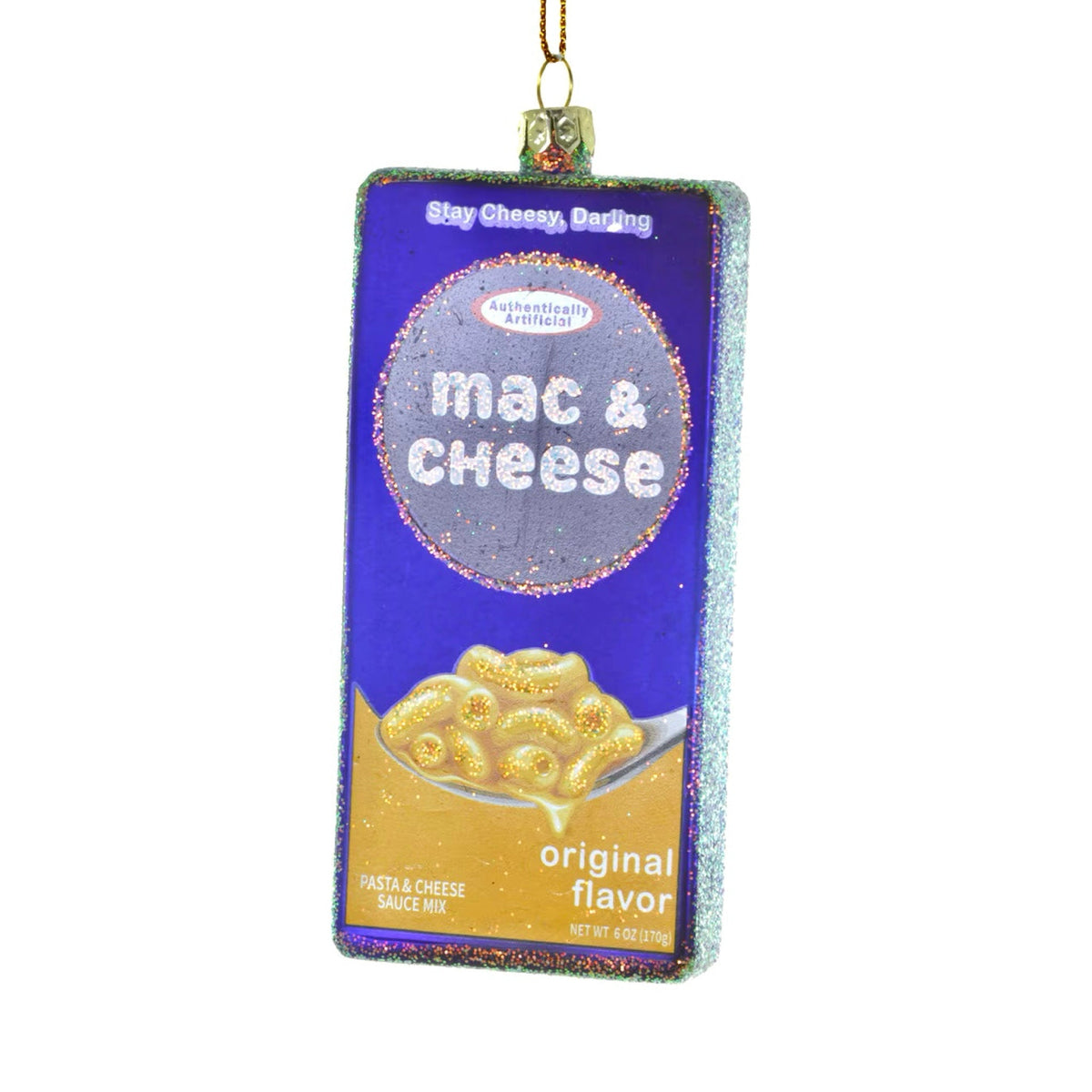 Mac & Cheese Ornament 4.5" - bubblegum market