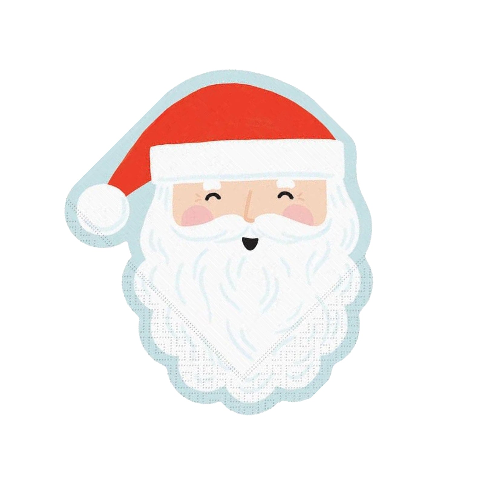 Mr. Claus Die-Cut Luncheon Napkins