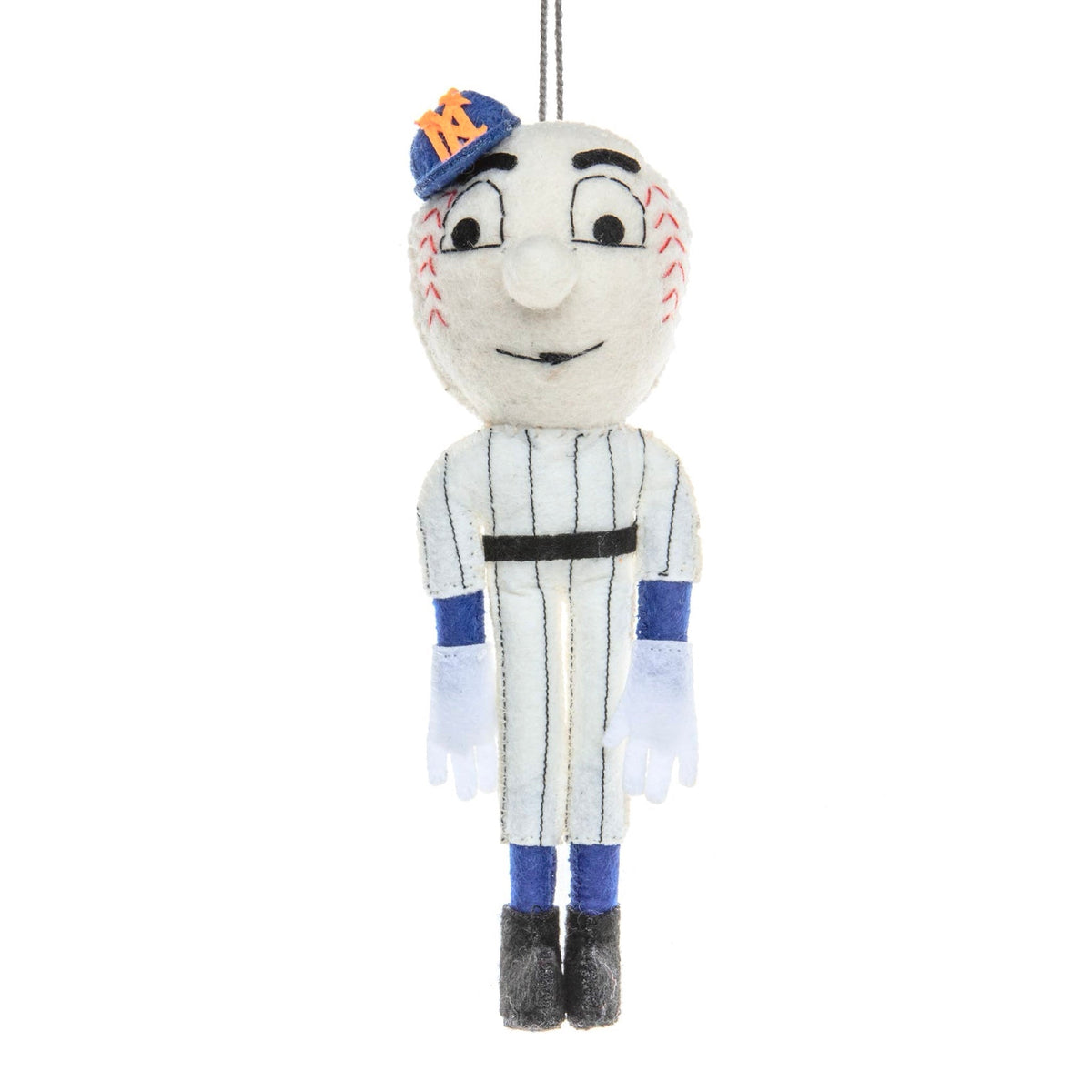 "Mr. Met" Felt Ornament - bubblegum market
