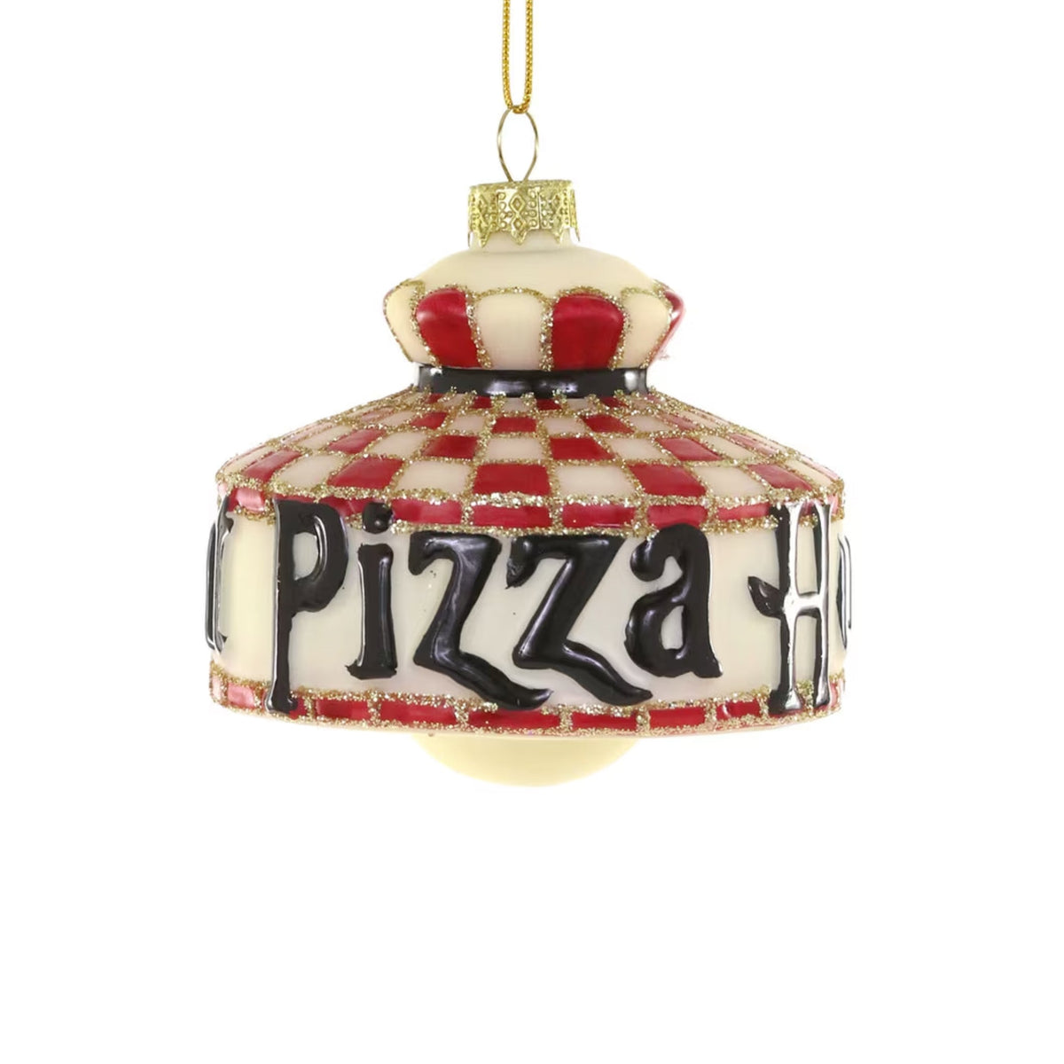 Pizza Restaurant Lamp Ornament 2.75" - bubblegum market