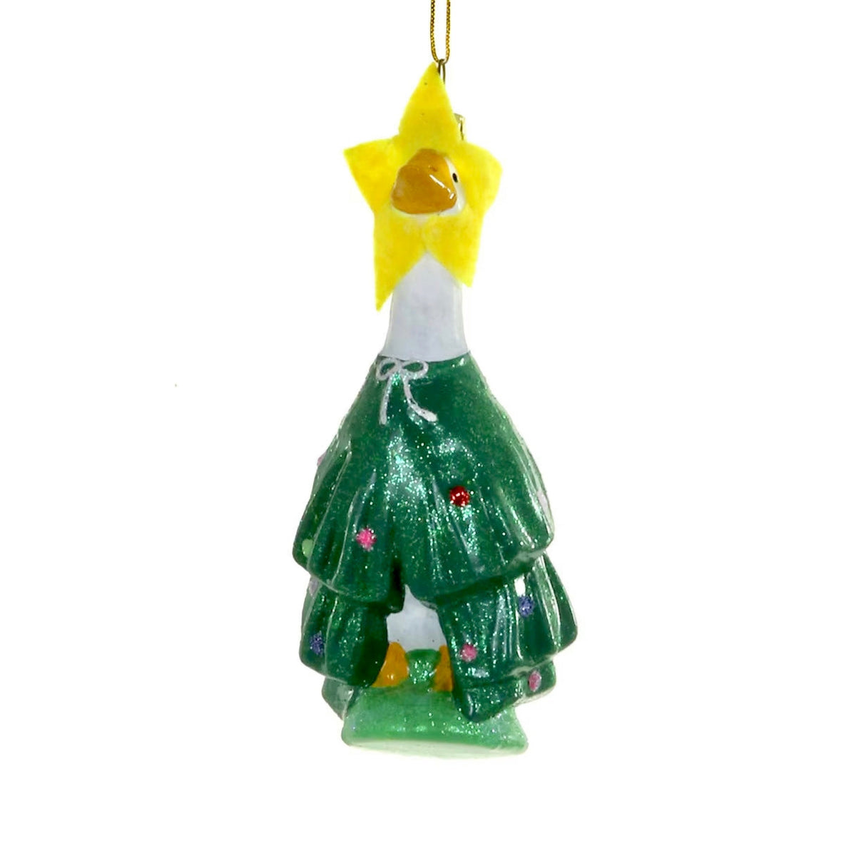Porch Goose Christmas Tree Ornament 4" - bubblegum market