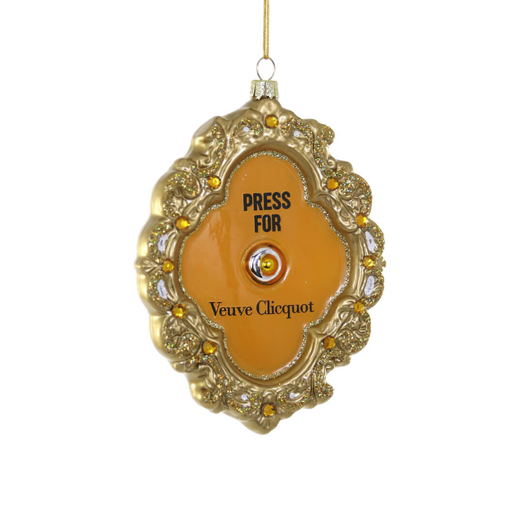 Press For French Champagne Ornament 4.5" - bubblegum market