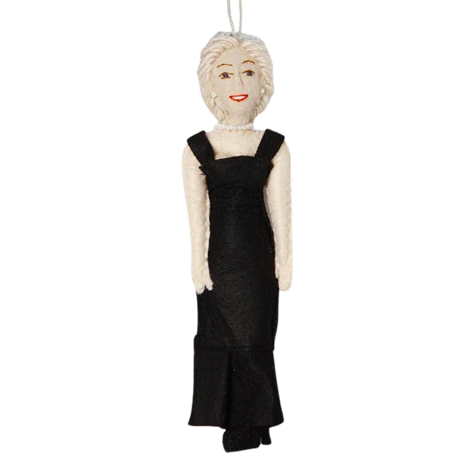 Princess Diana Felt Ornament - bubblegum market
