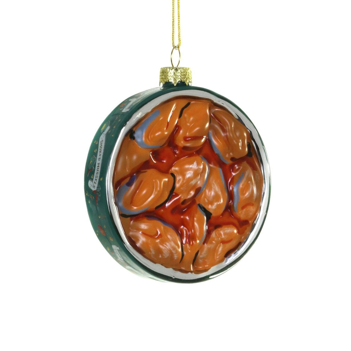 Smoked Mussels Ornament 3" - bubblegum market