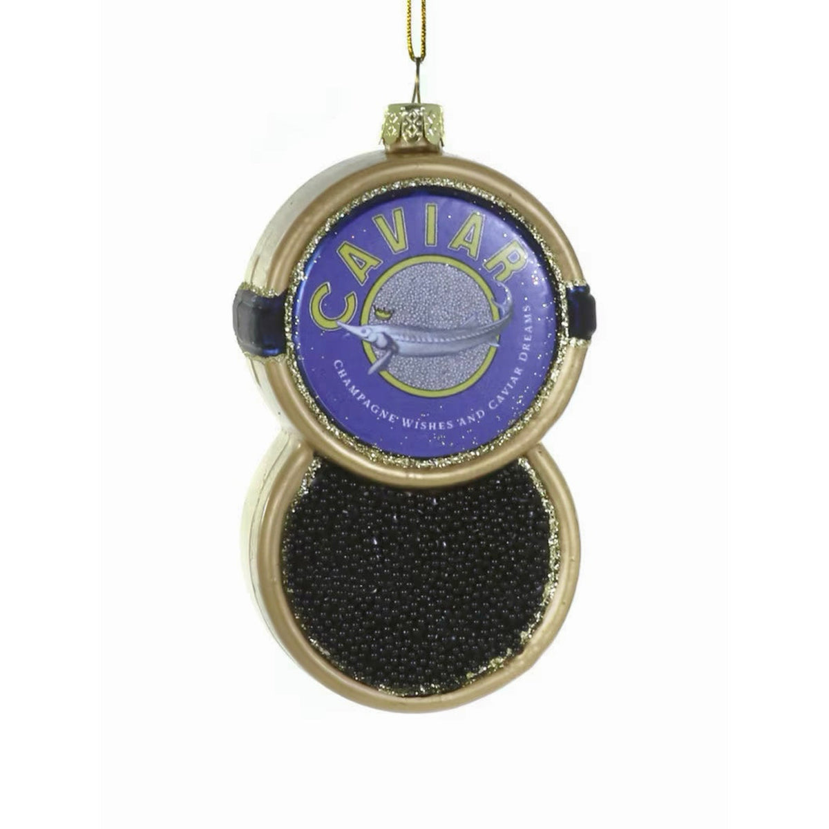 Tinned Caviar Ornament 4" - bubblegum market
