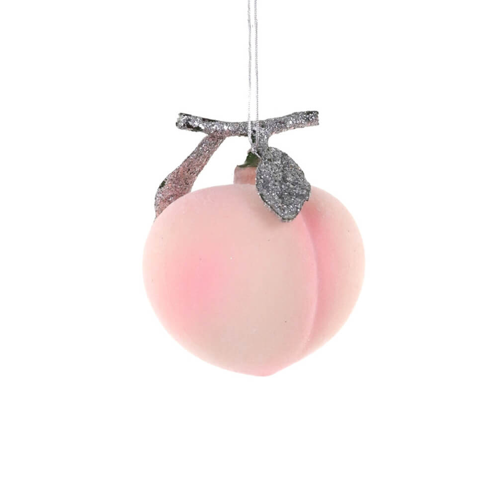 white-peach-ornament-cody-foster-christmas